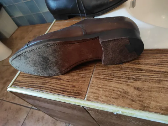 Zapatos de vestir marrones para hombre