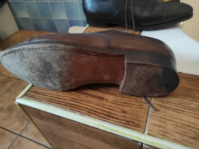 Zapatos de vestir marrones para hombre