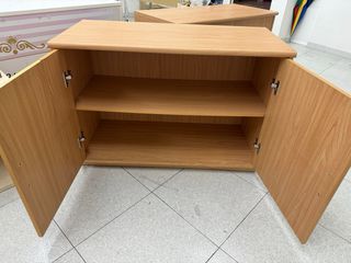 Armario bajo madera 2 puertas
