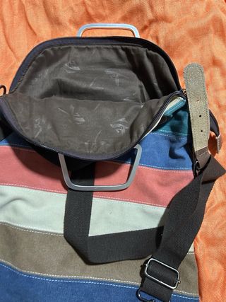 Mochila tela con bolsillo antirrobo