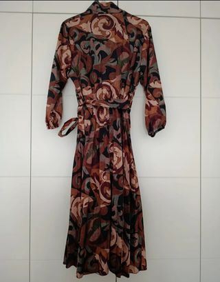 Vestido Otoñal Estampado.