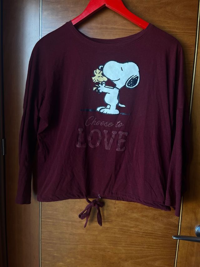 Camiseta pijama Snoopy Woman Secret