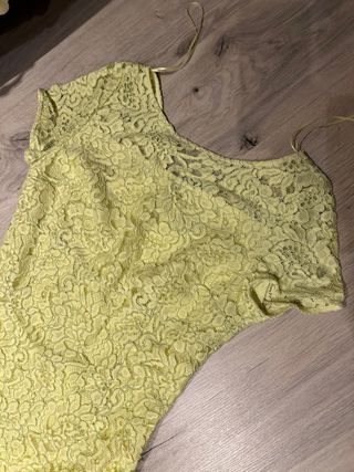 Vestido Adolfo Dominguez Amarillo Talla 38