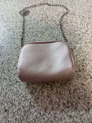 Bolso juvenil plateado