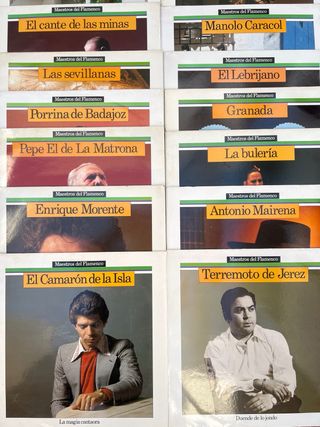 Colección Vinilos Flamenco Maestros del Flamenco