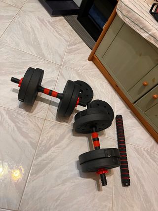 Set Manubri Regolabili Bilanciere