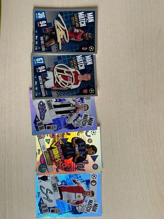 Match Attax Man of the Match Cards