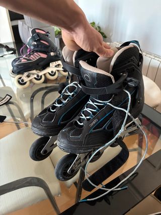 Patines Oxelo 6463 aluminium Talla 42 