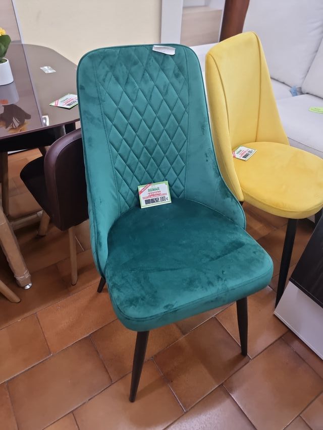 Silla Terciopelo  Diseño Villa