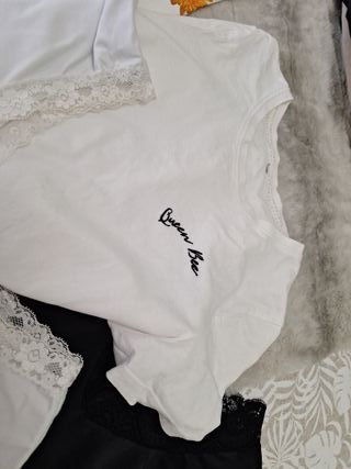 Lote 5 Camisetas Mujer y una de regalo