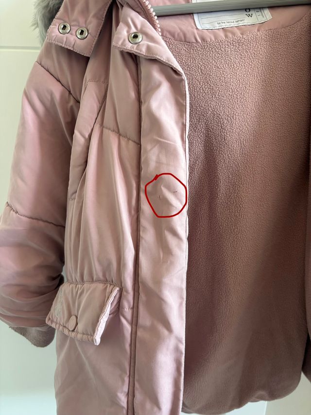 Abrigo Nutmeg Talla 5-6 años