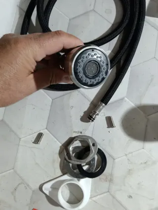 Grifo Cocina Ibergrif Extraíble Giratorio 360°