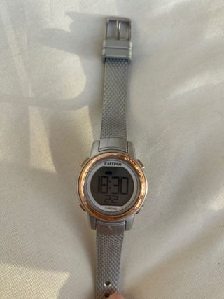 Reloj Calypso Digital Dorado y Plateado