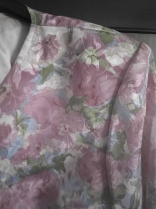 Giacca in Seta Floreale