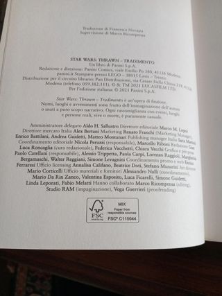 Tradimento. Thrawn. Star Wars