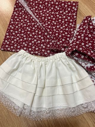 Traje Baturra 0-9 meses a estrenar 