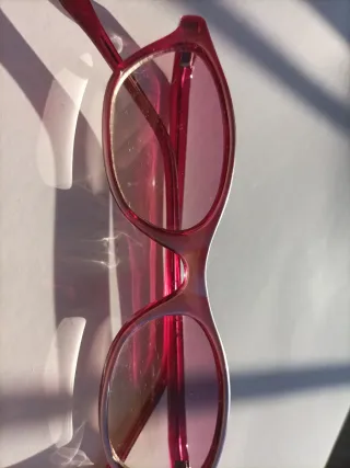 Gafas rojas