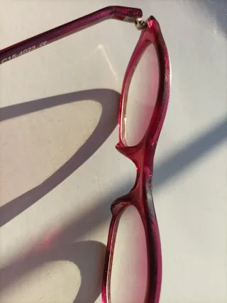 Gafas rojas