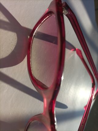 Gafas rojas