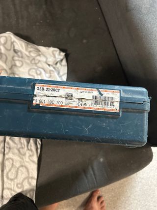 Maletín Bosch para taladro