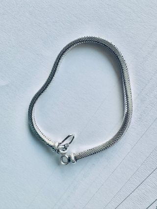 Pulsera India Plata
