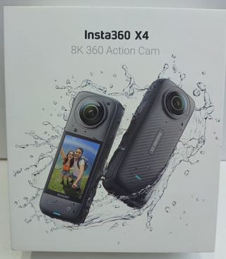 Insta360 X4 - Cámara de acción Impermeable 8K 360