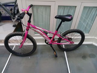 Bicicleta infantil rosa California Sprint