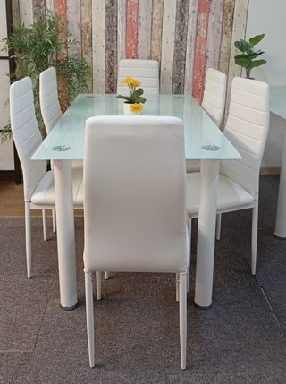 Mesa Comedor y (6) Sillas Avatar. ¡EN REBAJA!