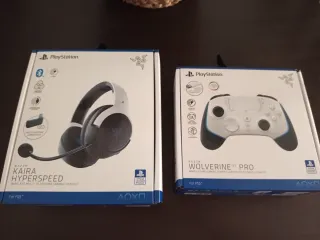 Pack Razer PS5: Auriculares Kaira y Mando Wolverin