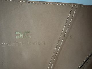 Elisabetta Franchi Cintura Bustier Nero Oro