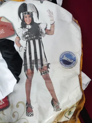 Disfraz Arlequín Atosa Talla Única