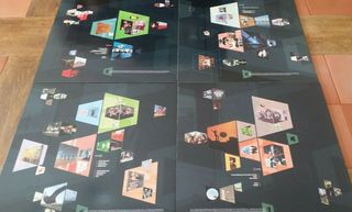 Pink Floyd Echoes 4 LP Vinilos Caja 2001