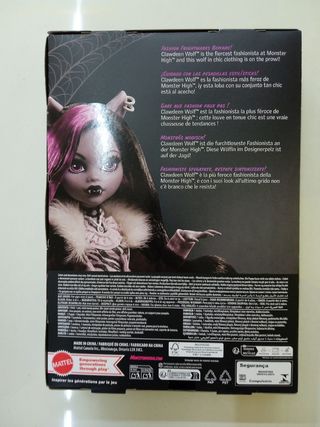 Muñeca Monster High Clawdeen Wolf Reel Drama