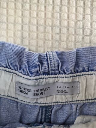 Pantaloncini jeans bimba 10/11 anni