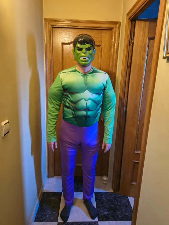 Disfraz Hulk Musculoso Talla M