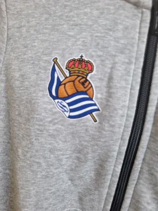 Sudadera Adidas Real Sociedad Gris