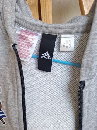 Sudadera Adidas Real Sociedad Gris
