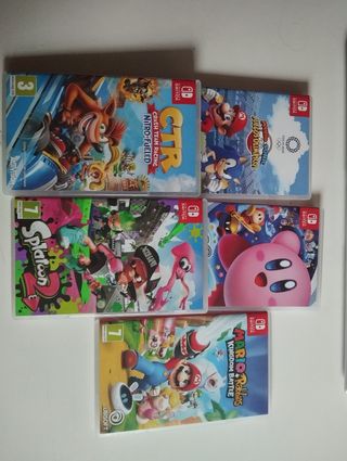Lote Juegos Nintendo Switch