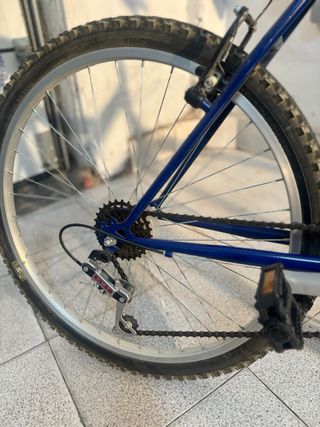 Bicicleta de Montaña Azul
