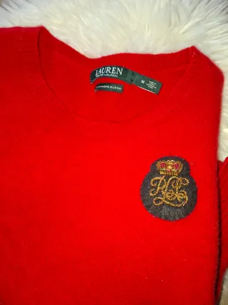 Jersey Lauren Ralph Lauren Rojo Talla M