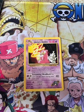 Sabrina's Slowbro 60/132 Vintage Carta Pokémon