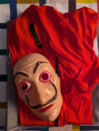 Disfraz La Casa de Papel adulto Talla S