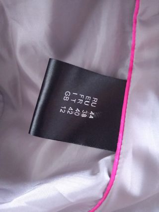 Chaqueta de mujer. Talla M. Vesuvia.