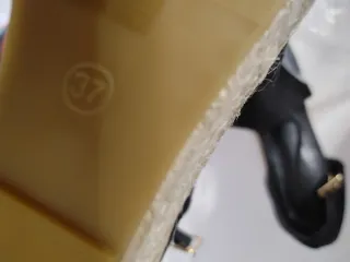 Zapatos de cuña negros