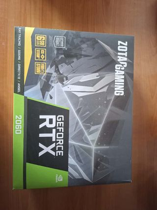 Tarjeta Gráfica Zotac RTX 2060 6GB