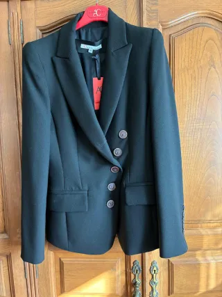 Chaqueta Alba Conde Negra Talla M