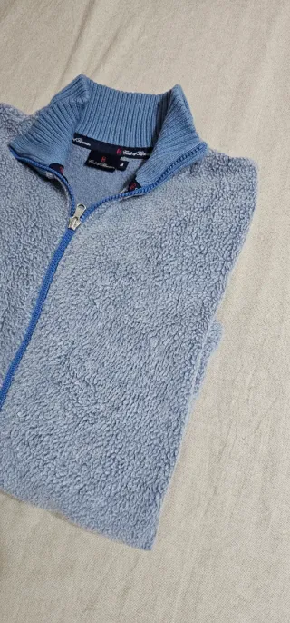 Giacca Conte of Florence Azzurra Pile Taglia M