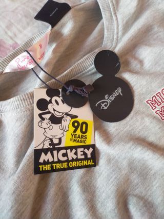 Camiseta manga larga Mickey y Minnie Mouse Disney
