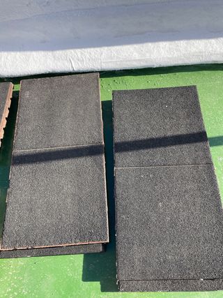 Losetas de caucho para gimnasio o exterior 