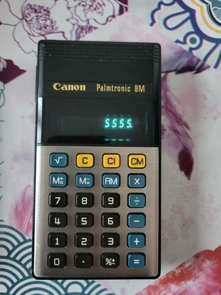 Calculadora Canon Palmtronic 8M